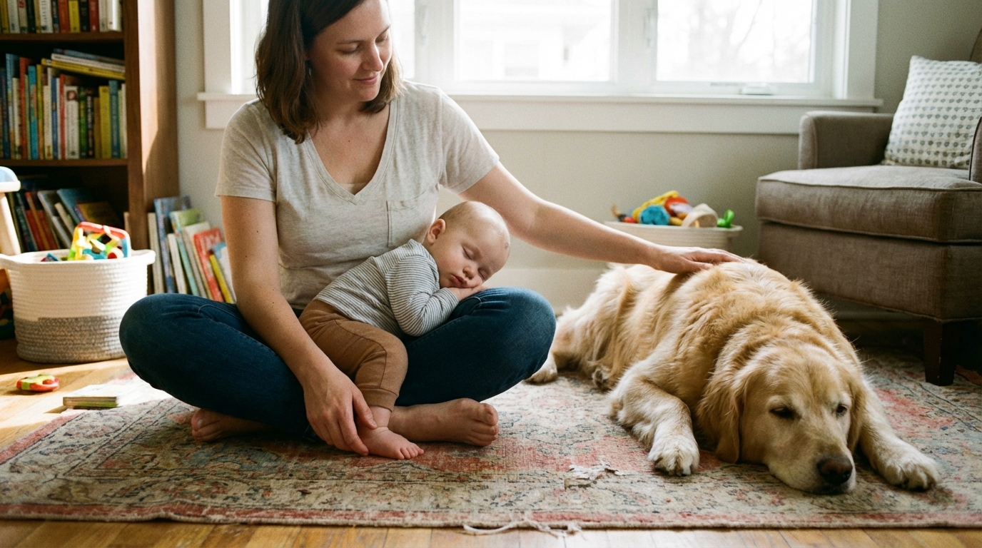 Photo bébé avec animaux | Nos conseils pour une séance réussie 3 photo-bebe-avec-animaux-$Instant de vie.png