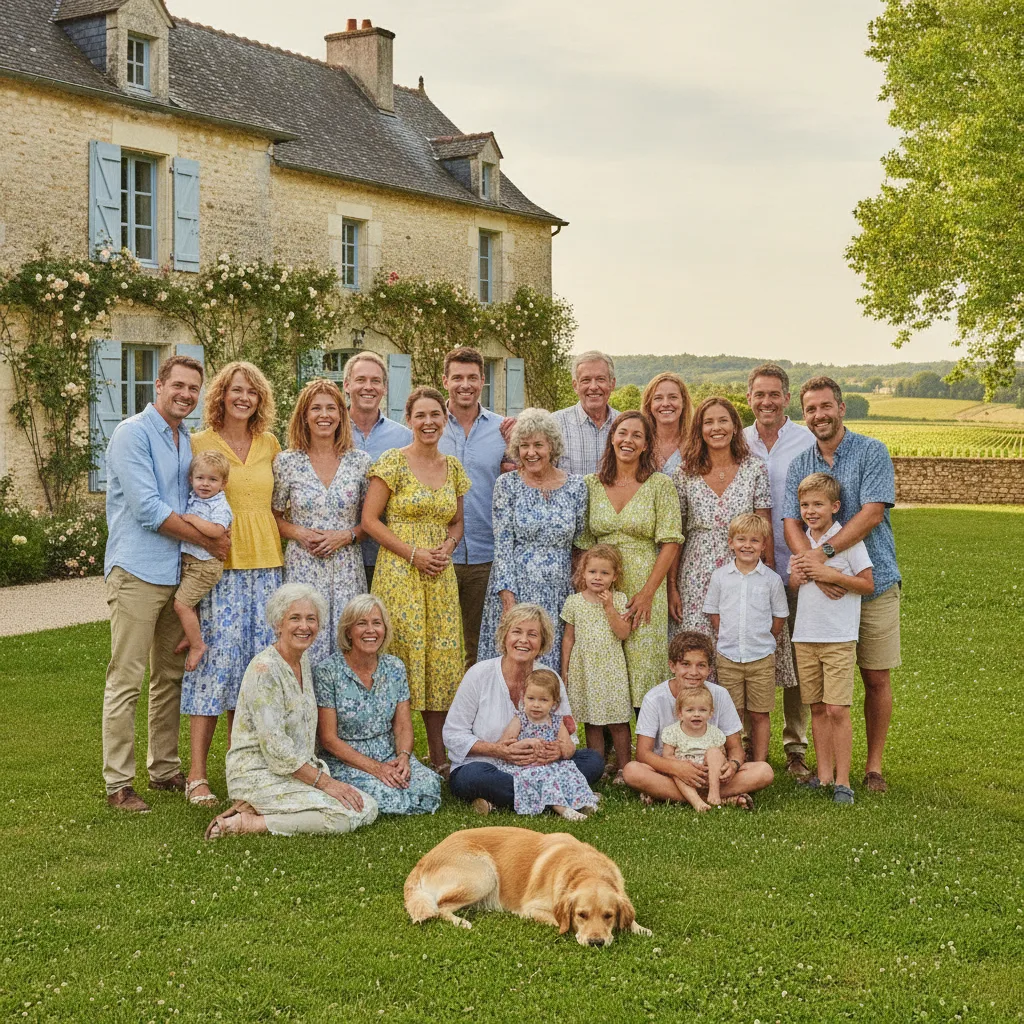 Photographe famille nombreuse Loire | Instant de vie - photographe famille nombreuse loire