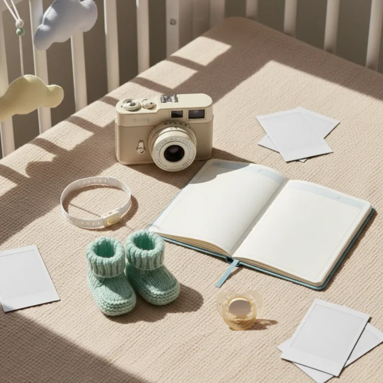 Préparer arrivée bébé – Checklist souvenirs 1ère année - preparer arrivee bebe checklist souvenirs