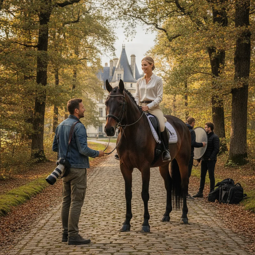 photo avec son cheval loire photo avec son cheval loire