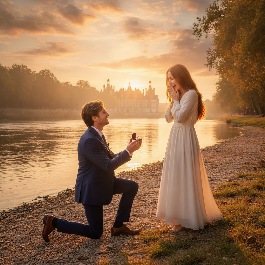 Séance photo demande en mariage dans la Loire en 2026 - seance photo demande mariage loire