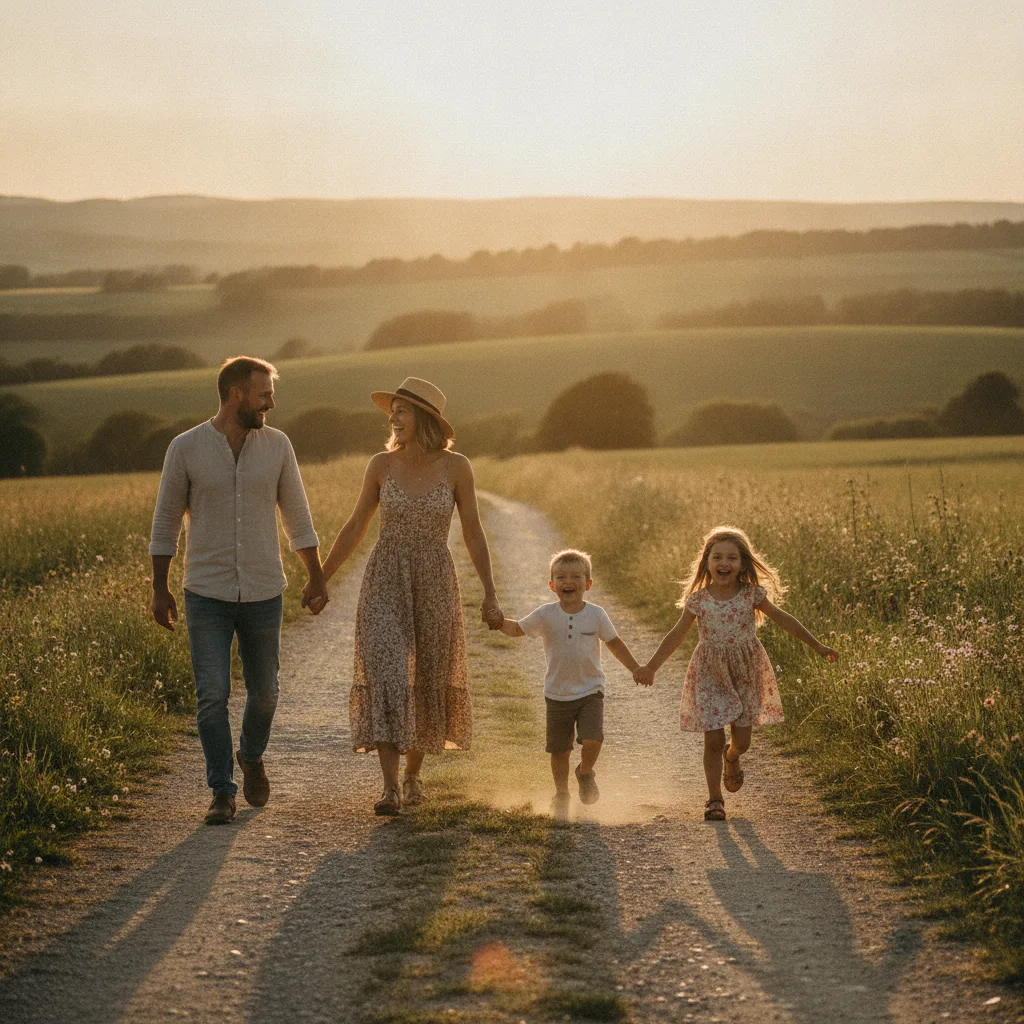 Photographe famille Montbrison Forez, séances naturelles - photographe famille montbrison forez